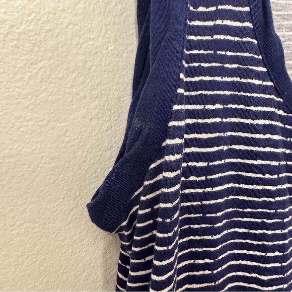 LOFT Navy and White Striped Dress - Picture 6 of 6